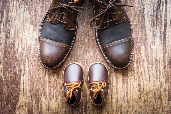 Обои leather, small shoes, laces