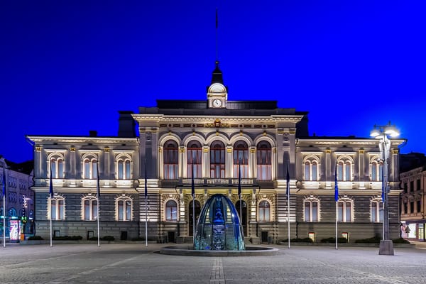 Обои Tampere City Hall, Tampere, Finland, Финляндия, Тампере