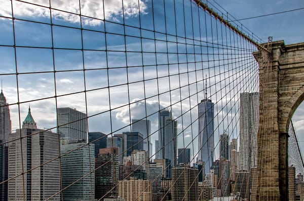 Обои Brooklyn Bridge, New York, Manhattan