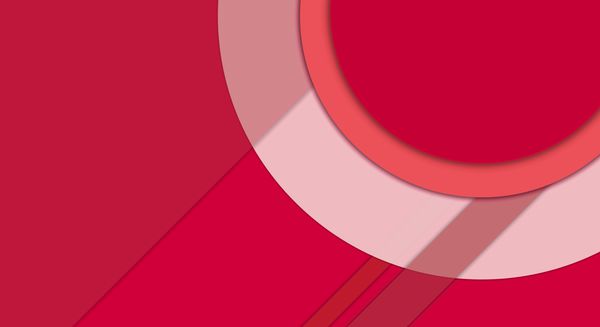 Обои Android 5.0, Circles, Red, Material, Design, Line, Fon, Lollipop