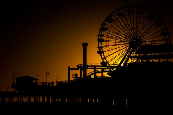 Обои Санта Моника, California, город, Santa Monica, USA, США, Лос Анджелес, city, Калифорния, Los Angeles