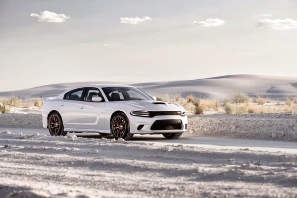 Обои Dodge, металлик, белый, SRT Hellcat, автомобиль, 2015, Charger
