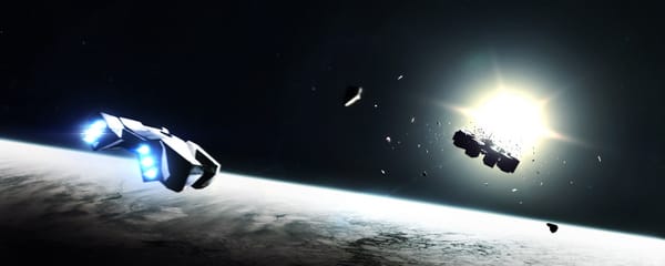 Обои christopher nolan, корабль, fan art, нолан, космос, планета, фантастика, interstellar