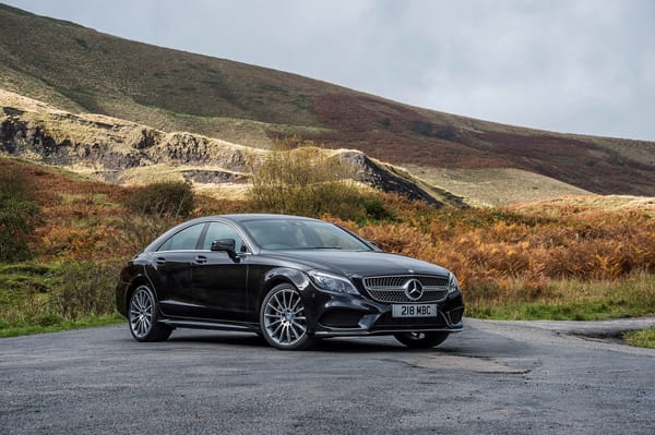 Обои Mercedes-Benz, тюнинг, черный, BlueTec, автомобиль, 2014, CLS 350, металлик