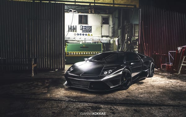 Обои lamborghini murcielago, supercar, ламбо