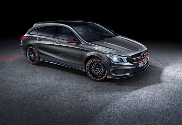 Обои 2015, X117, Mercedes, Shooting Brake, мерседес, Orange Art, амг, CLA 45, AMG