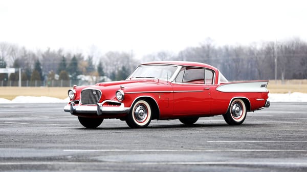 Обои 1957, студебеккер, Golden Hawk, Studebaker