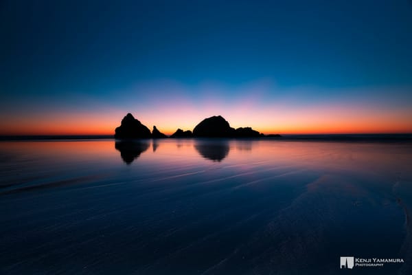 Обои Kenji Yamamura, даль, Сан-Франциско, закат, photographer, скалы
