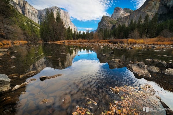 Обои Kenji Yamamura, река, Yosemite National Park, небо, photographer, горы