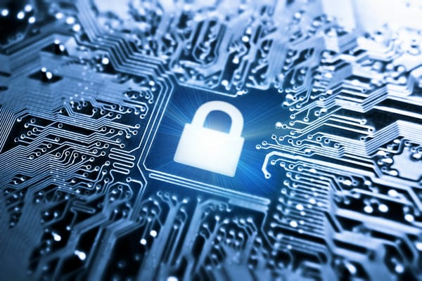 Обои hi-tech, cyberspace, процессор, синий, цвет, microchip, lock up, technology, под замком, микросхема, дорожки, , processor, плата