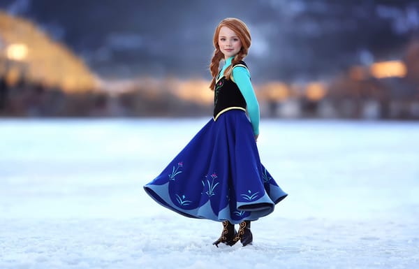 Обои Little Princess, косички, улыбка, девочка, рыжеволосая