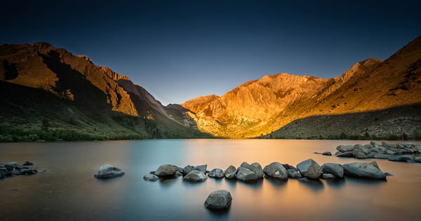Обои Convict Lake, горы, Калифорния