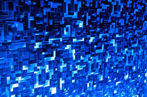 Обои рельеф чипа, свет, Intel, текстура