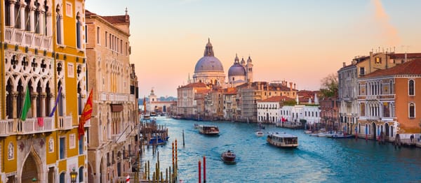 Обои Venice, Santa Maria della Salute, канал, собор, Большой канал, панорама, здания, Италия, Гранд-канал, Венеция, Italy, Санта-Мария делла Салюте, Grand Canal