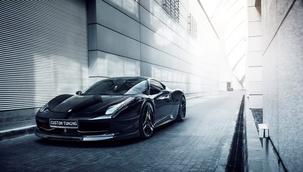 Обои Ferrari, Italia, Vorsteiner, 458