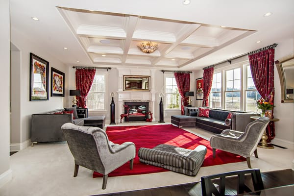 Обои living room, luxury, home