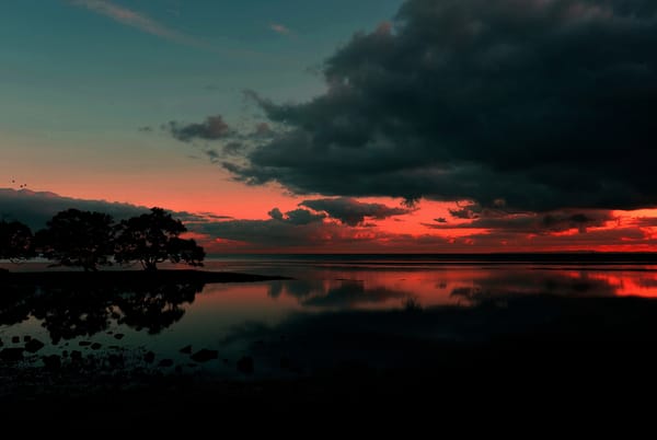 Обои Nudgee Beach, Австралия, восход
