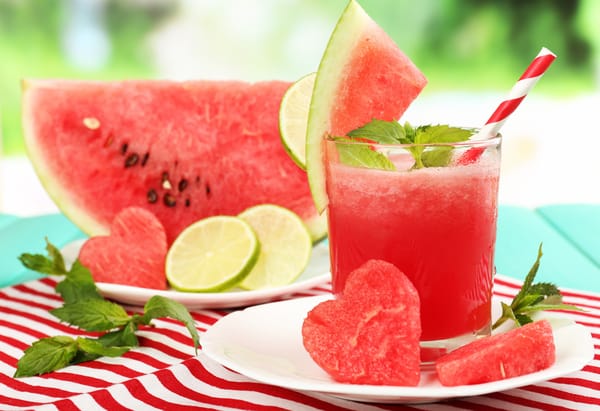 Обои water melon, сок, ломтики, арбуз