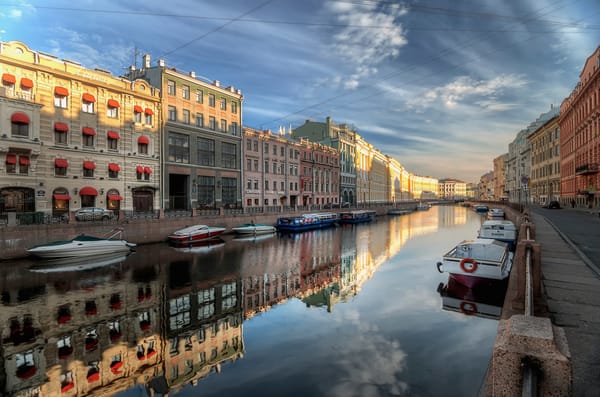 Обои Санкт-Петербург, лето, Мойка, река