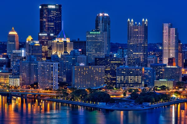 Обои Pittsburgh, город, USA, city, Pennsylvania