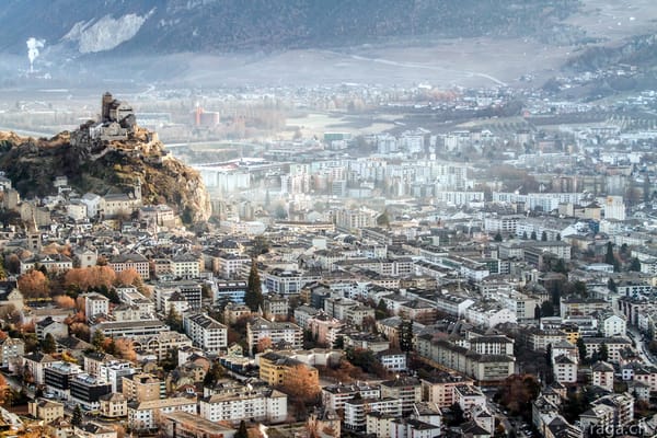 Обои Sion, Switzerland, город