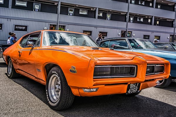 Обои 1968, Pontiac, GTO, мускул кар