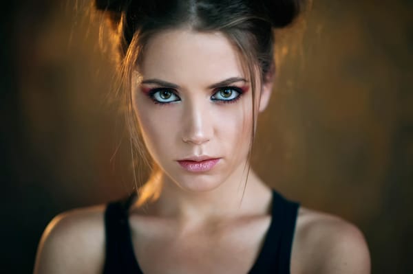 Обои Xenia Kokoreva, взгляд, Maxim Maximov, портрет