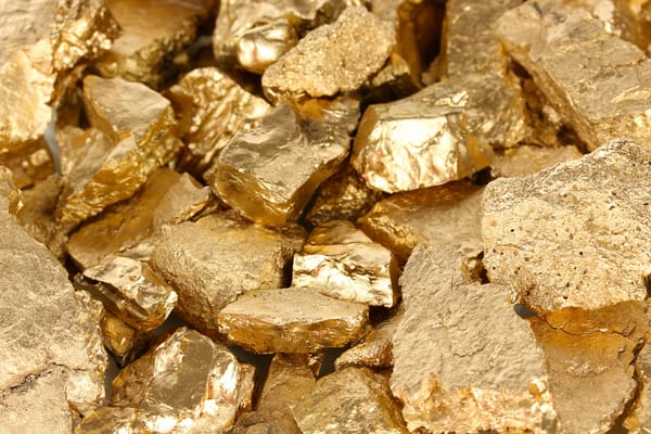 Обои metal, gold pattern, mineral
