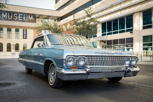 Обои Chevrolet, мускул кар, 1963, Impala SS