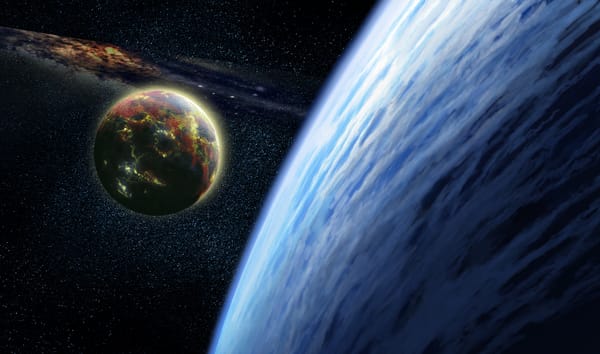 Обои Sci Fi, atmosphere, planet, moon