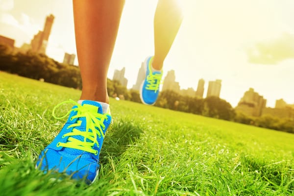 Обои slippers, physical activity outdoors, grass, training