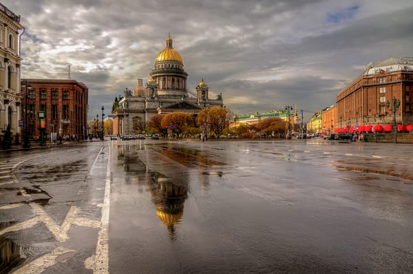 Обои Санкт-петербург, после дождя, Россия
