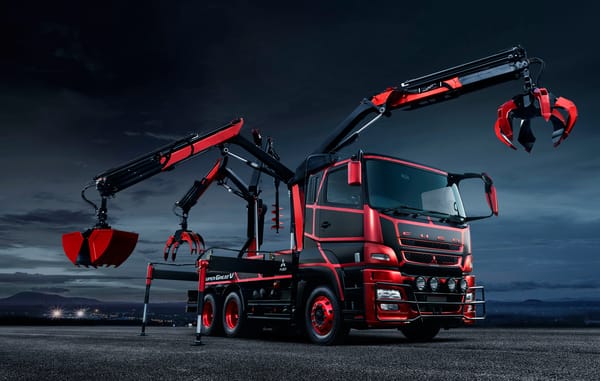 Обои Mitsubishi, Concept, Fuso, грузовик, спецтехника
