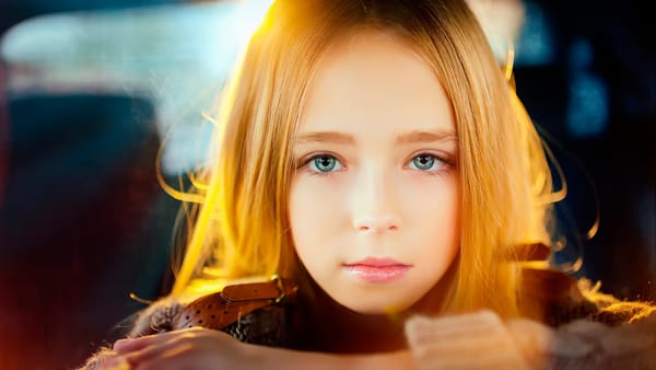 Обои Childhood, девочка, Serg Piltnik, портрет