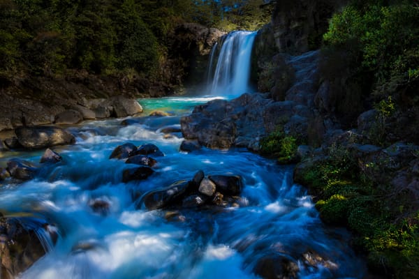 Обои Tawhai Falls, Tongariro National Park, Национальный парк Тонгариро, New Zealand, Новая Зеландия, водопад, река