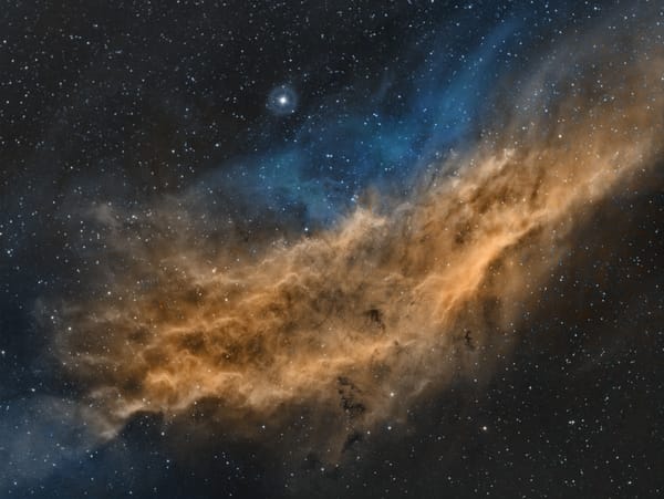 Обои Туманность, в созвездии Персей, NGC 1499, Калифорния