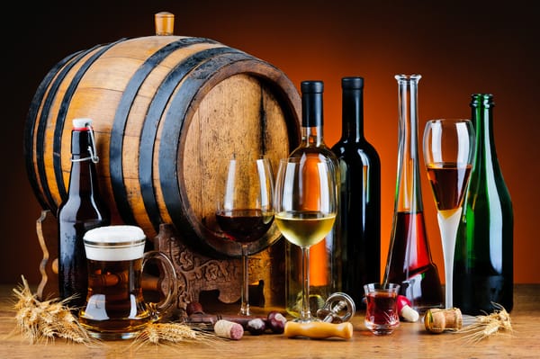 Обои alcoholic beverages, flavors, wood, barrel