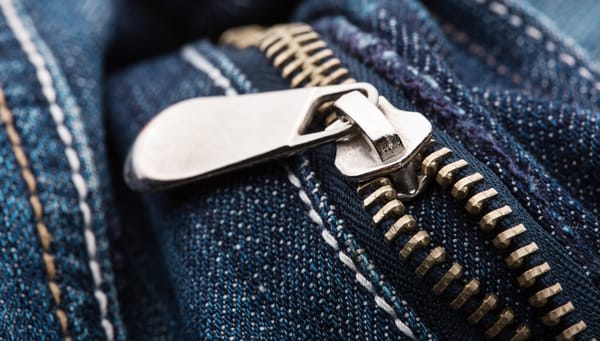 Обои metal zipper, fabric, jeans