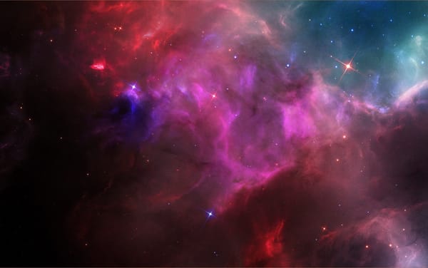 Обои Space nebula, звёзды, космос, яркое, звёзды, туманность, свечение