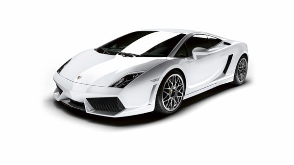 Обои Lamborghini, белый фон, галлардо, ламборгини, Gallardo