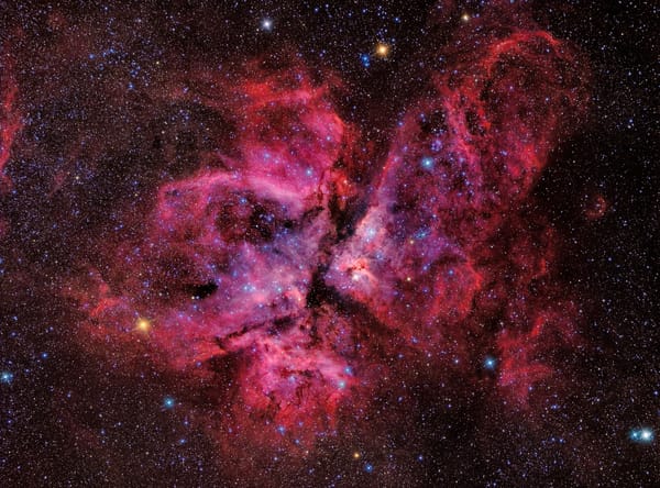 Обои Eta Carinae, находящаяся, звёздная система, Эта Киля, в созвездии Киля
