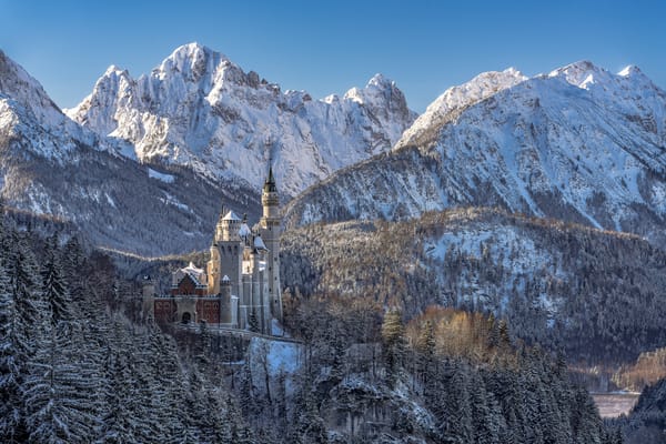 Обои Neuschwanstein Castle, Bavaria, Germany
