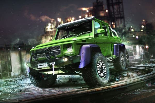 Обои Marvel, супергерой, DC, Марвел, Mercedes-Benz G63 AMG 6x6, Superheroes, авто, The Hulk, auto, Халк
