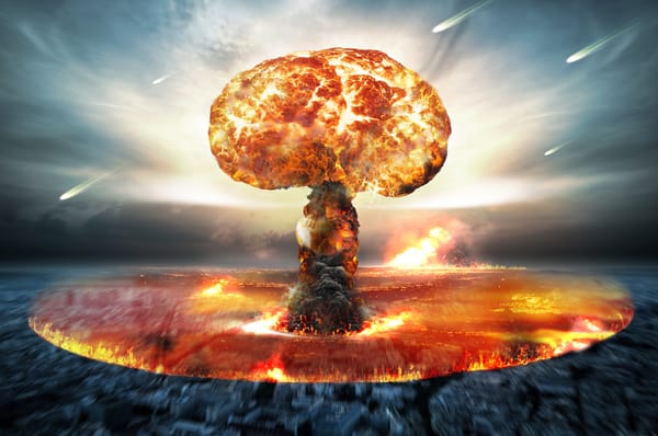Обои nuclear bomb, nuclear attack, energy, explosion, destruction