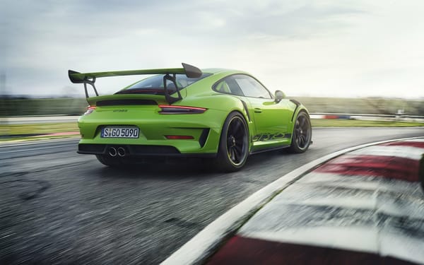 Обои Порше, 2018, Porsche 911 GT3 RS, спортивное купе, Porsche