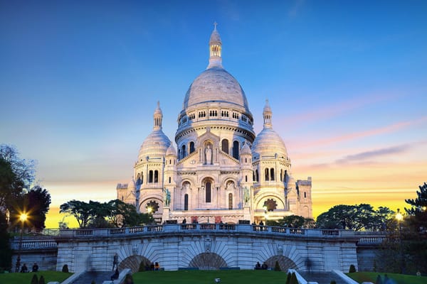 Обои Франция, столица, Париж, Montmartre, город, Монмартр