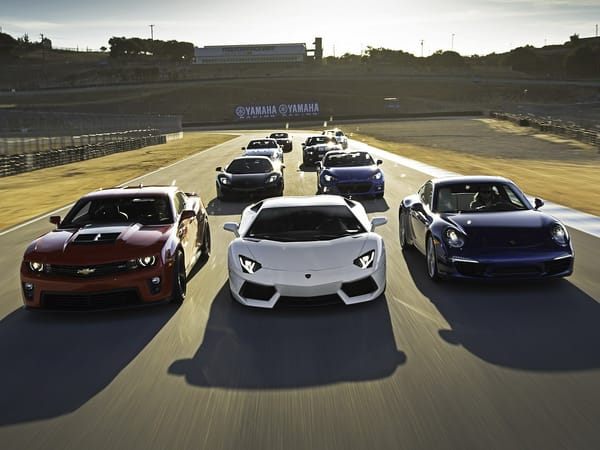 Обои Lamborghini Aventador LP700-4, subaru brz 2.0s, спорткары, класс, трек, McLaren MP4-12C, гонка, Chevrolet Camaro, Porsche bokster