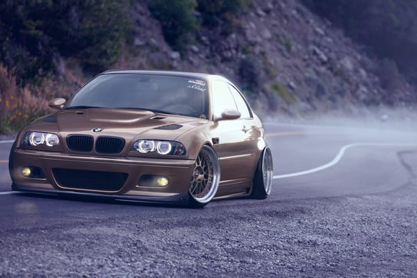 Обои bmw, m3, горная дорога, бмв, коричневая, brown