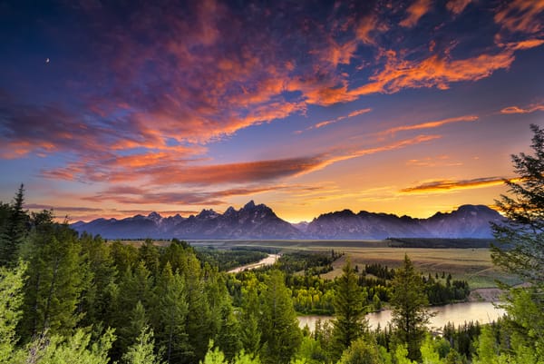 Обои snake river, usa, гранд-титон, wyoming, grand teton national park
