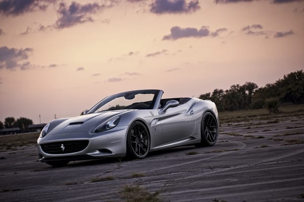 Обои ferrari, природа, перед, california